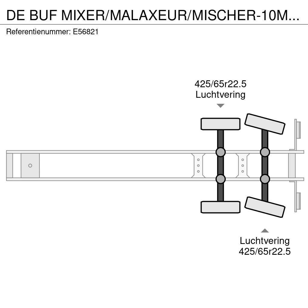  De Buf MIXER/MALAXEUR/MISCHER-10M3 (gestuurd/gelen 기타 세미 트레일러