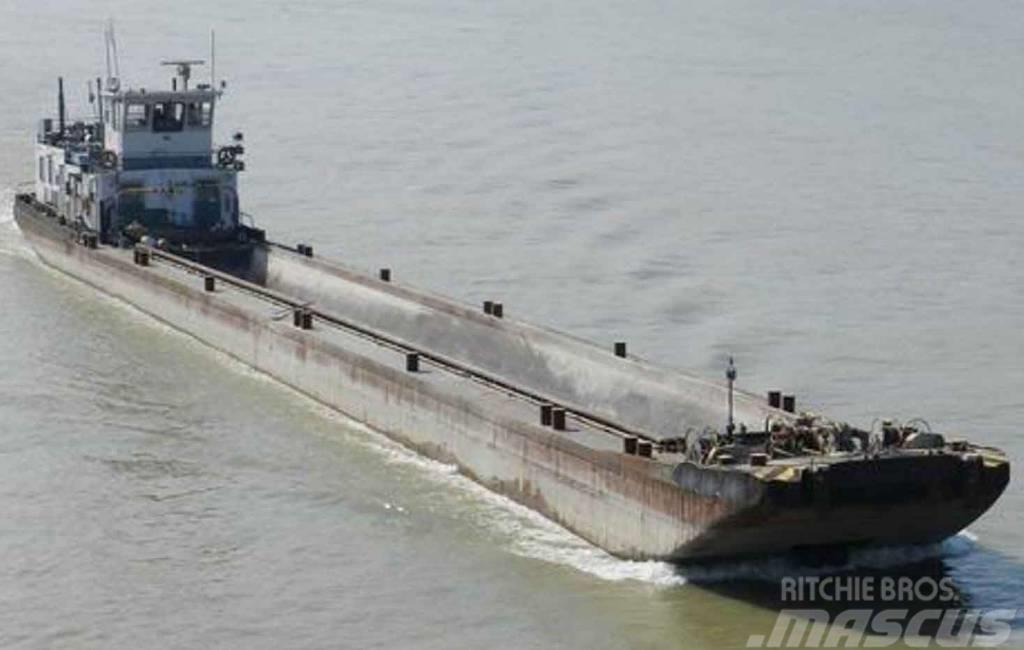  Self propelled transport ship with Barge Selbstfah 작업선, 바지선 및 너벅선