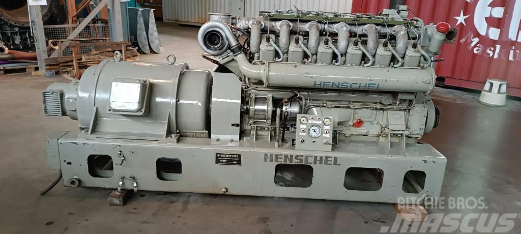  Henschel 12V14164 디젤 발전기