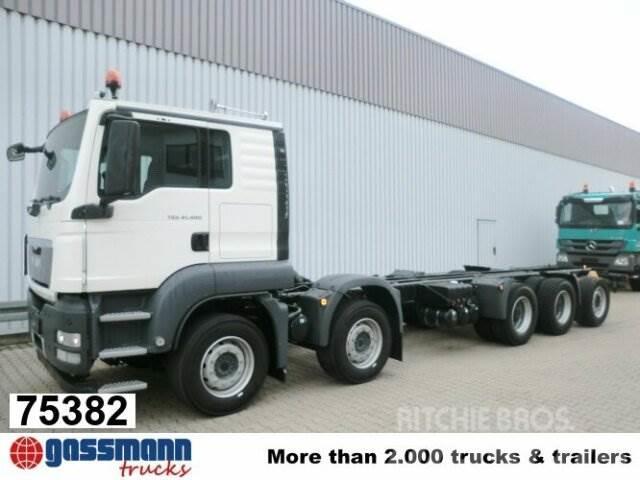 MAN TGS 50.480BB 10x4 Retarder, 3-f.NA 훅 리프트 트럭