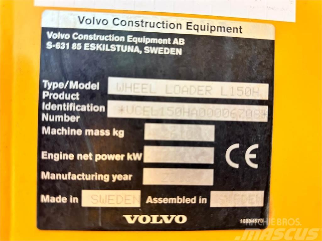  2018 Volvo L150H  휠로우더