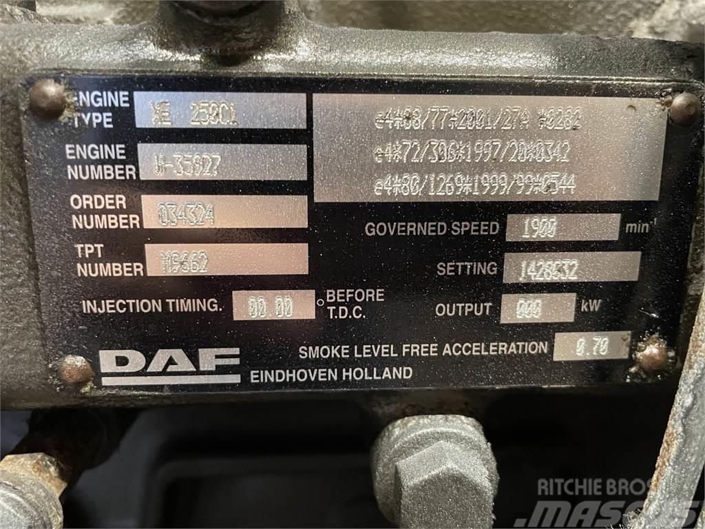DAF EX250C1 motor - kun til dele 엔진