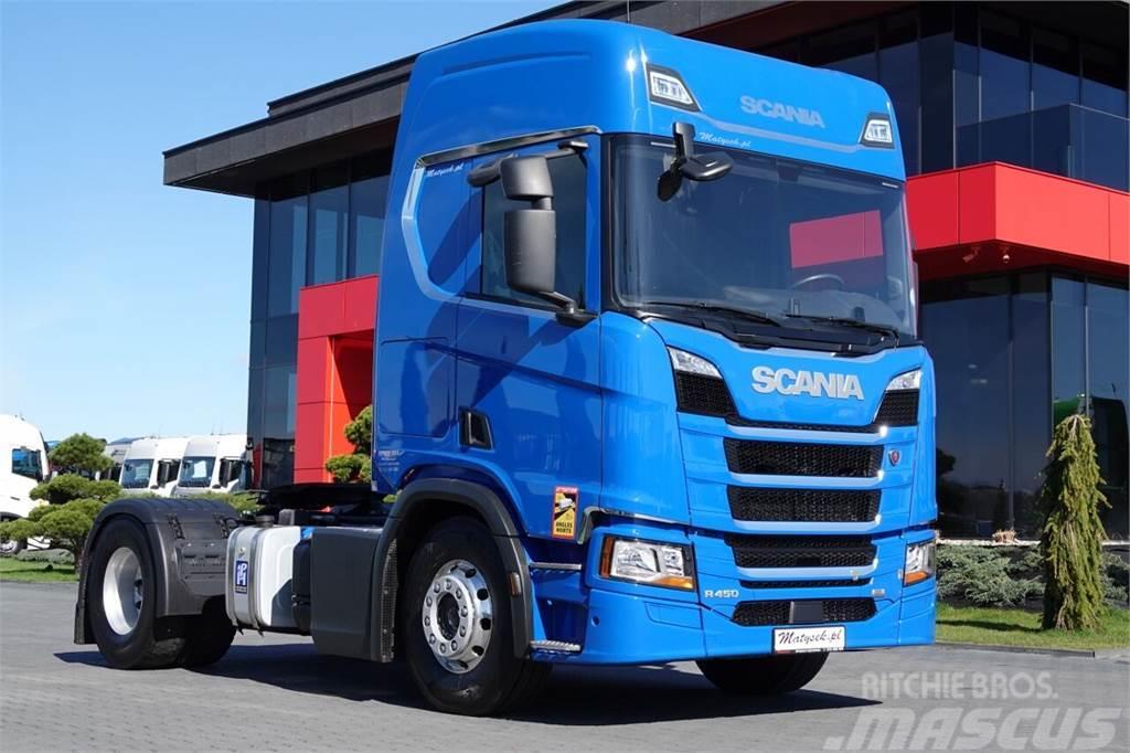 Scania R 450 / RETARDER / I-PARK COOL / KIPPER HYDRAULIC  트랙터 유닛
