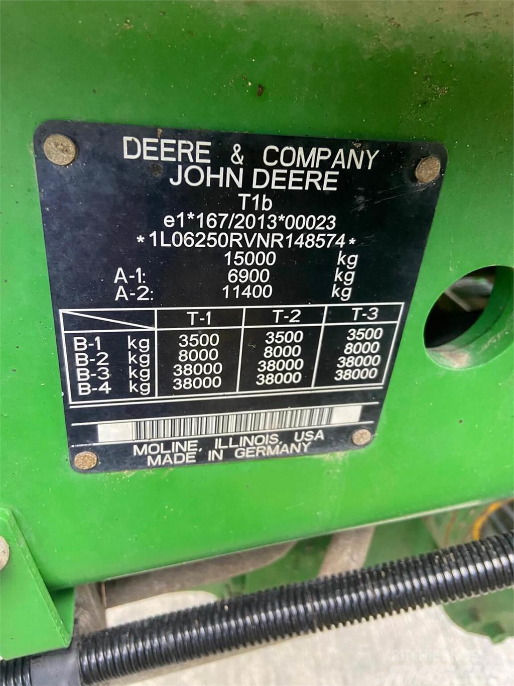 John Deere 6250R 트랙터