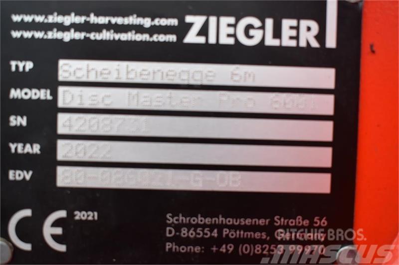 Ziegler Disc Master Pro 6001 디스크 하로우(쇄토기)