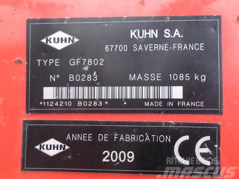 Kuhn GF 7802 갈퀴 및 테더