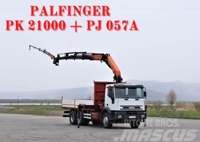 Iveco Eurotrakker 280E35* KRAN +JIB PJ057A/ FUNK*6x4 크레인 트럭