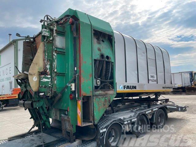  rotary garbage body FAUN ROTOPRESS 폐기물 수거 트럭