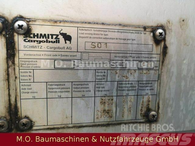 Schmitz Cargobull S 01 / 3 Achser / Luftgefedert / 로우 로더-세미 트레일러