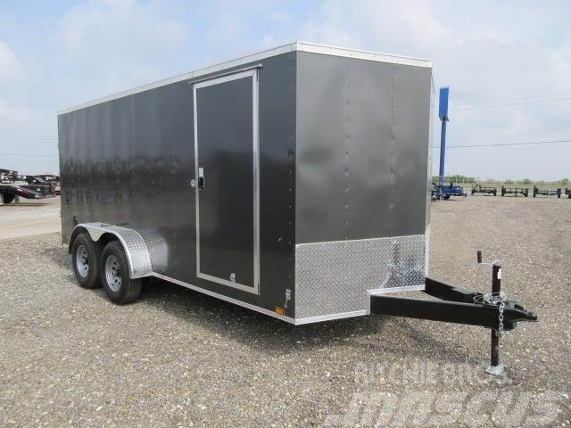 Pace American 7'X16' ENCLOSED TRAILER WITH REAR RAMP DO 박스 바디 트레일러