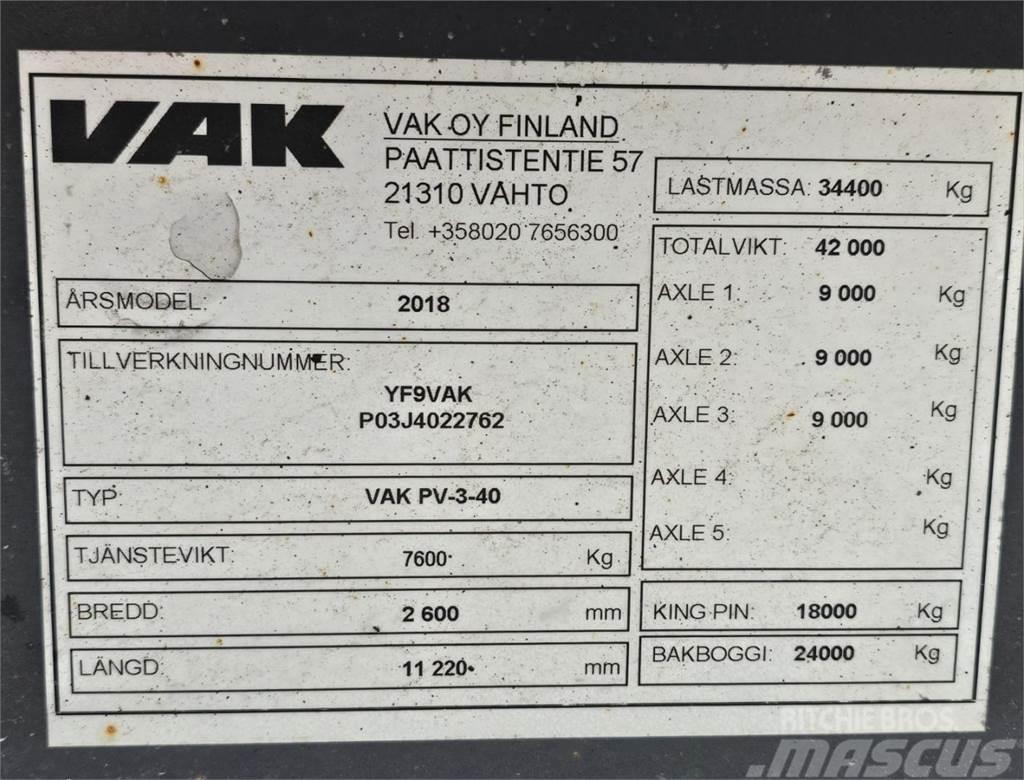 VAK PV-3-40 기타 세미 트레일러