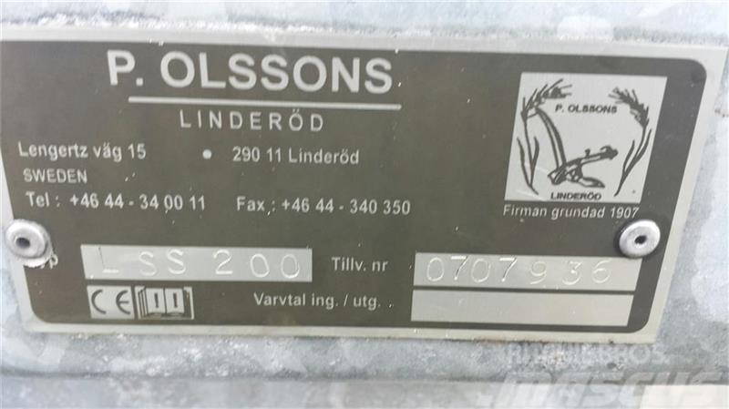  - - -  P Olssons. LSS 200 모래(염화칼슘) 살포기