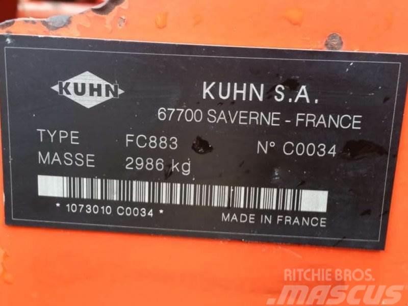 Kuhn FC 883 Lift Control Mähwerk 8,70m 제초기