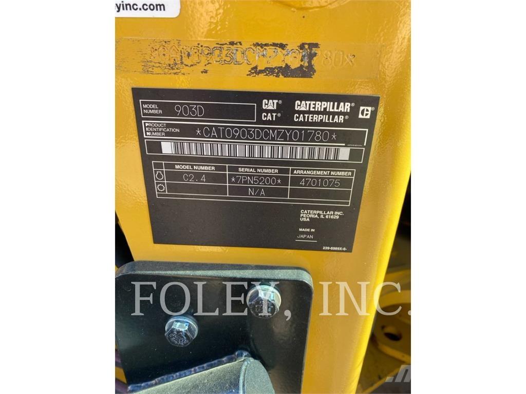 CAT 903D 휠로우더